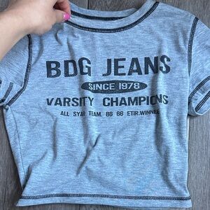 BDG Jeans Gray Crop Top